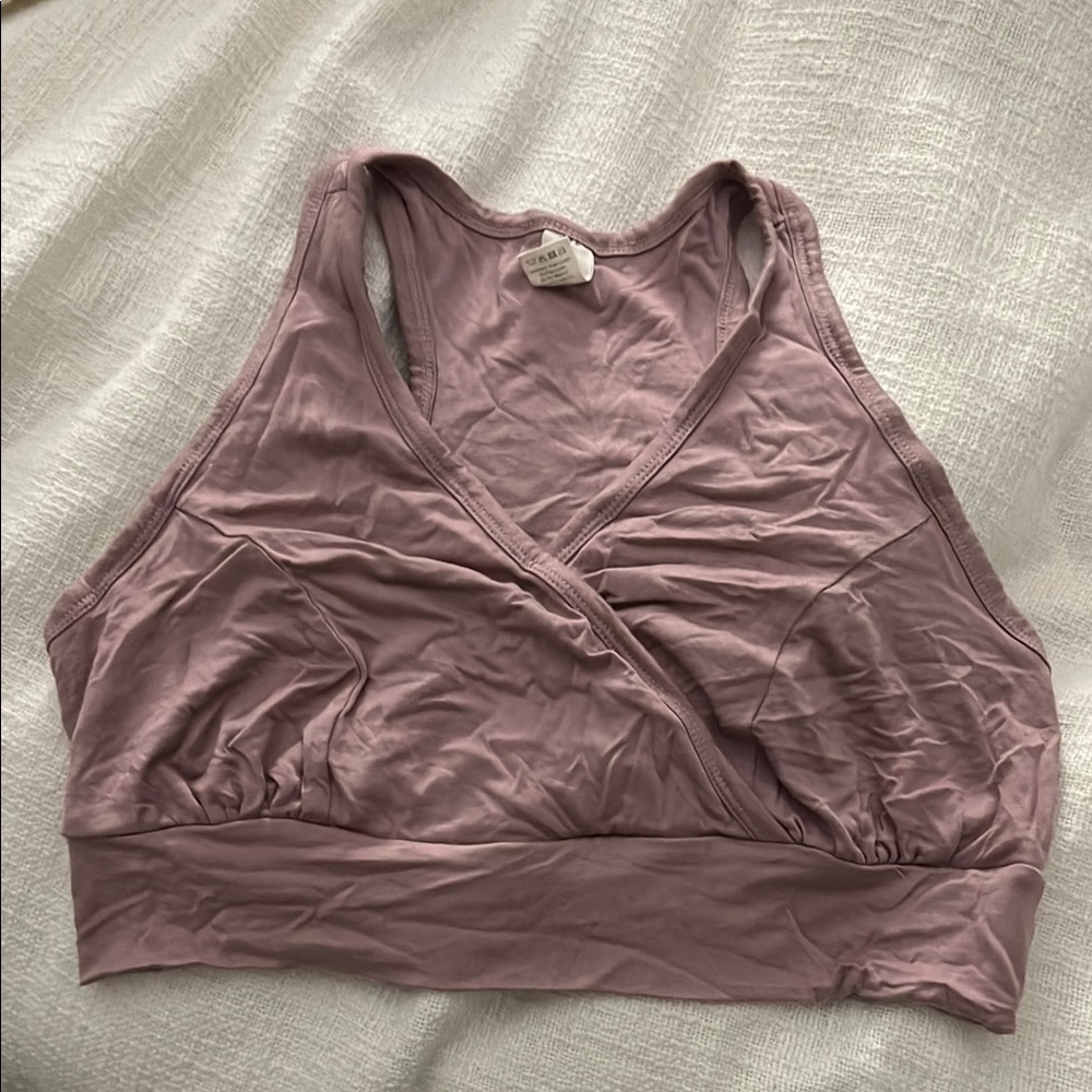 Women's Mauve Wrap Bralette